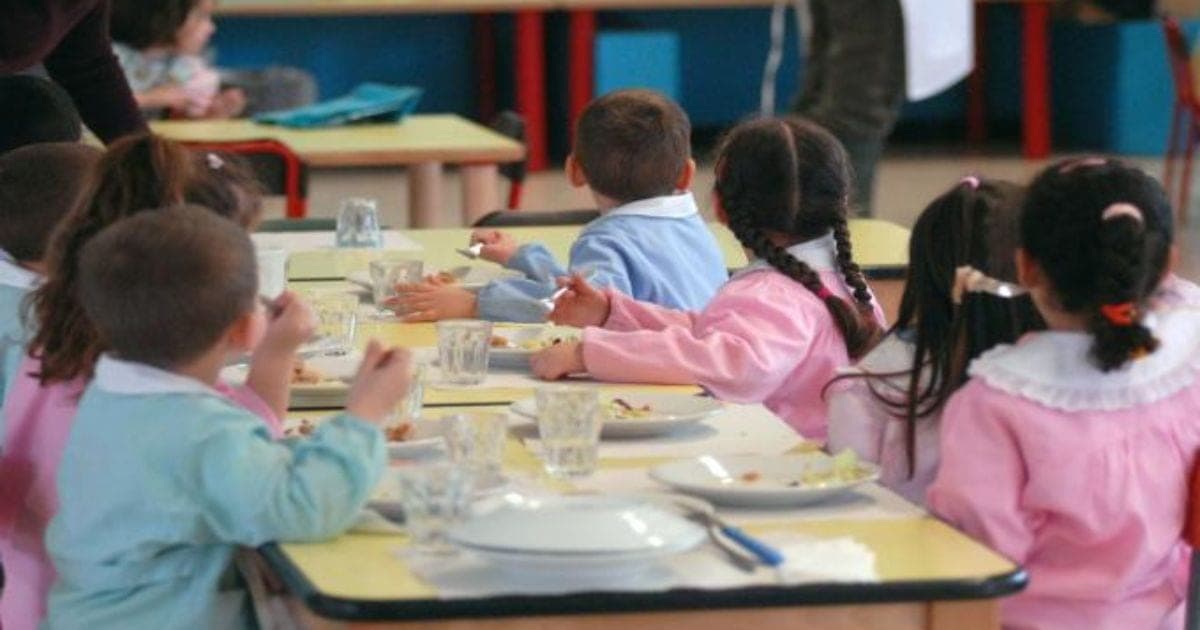 Mensa scolastica: iscrizioni entro il 30 settembre
