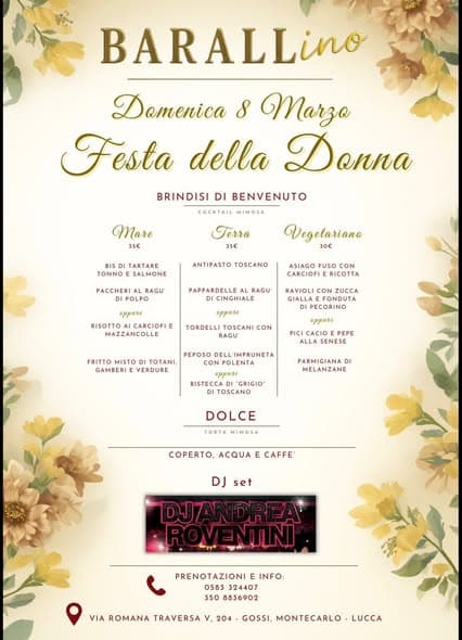 Festa della Donna al BARALLino