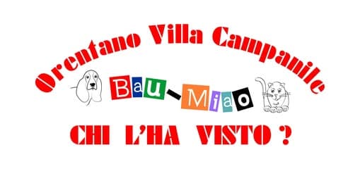 Promemoria gruppo dedicato per animali smarriti