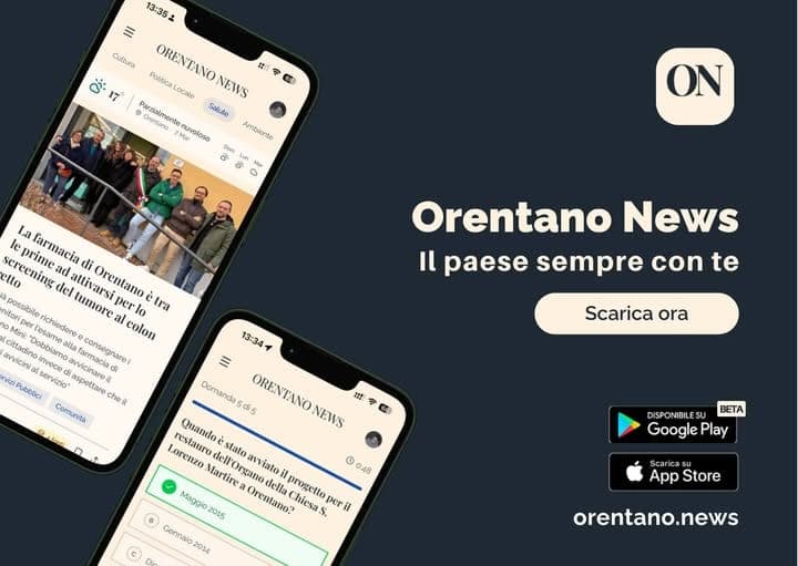 Orentano News è live — scarica l'app!