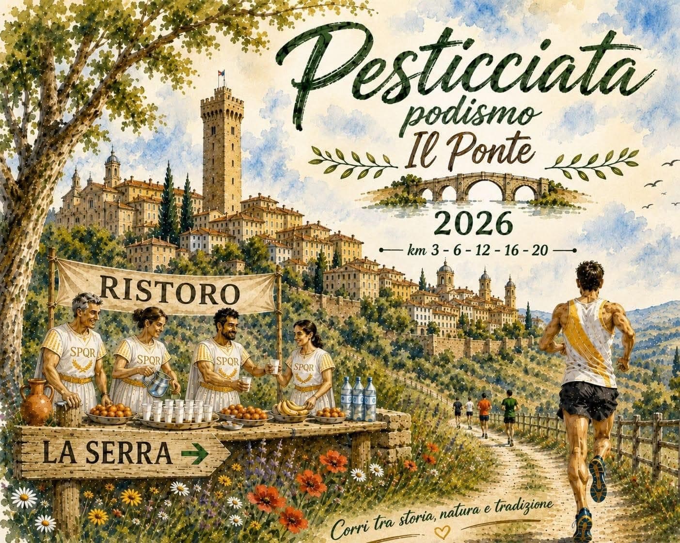 Podistica Castelfranchese in gara alla Pesticciata il 14 giugno