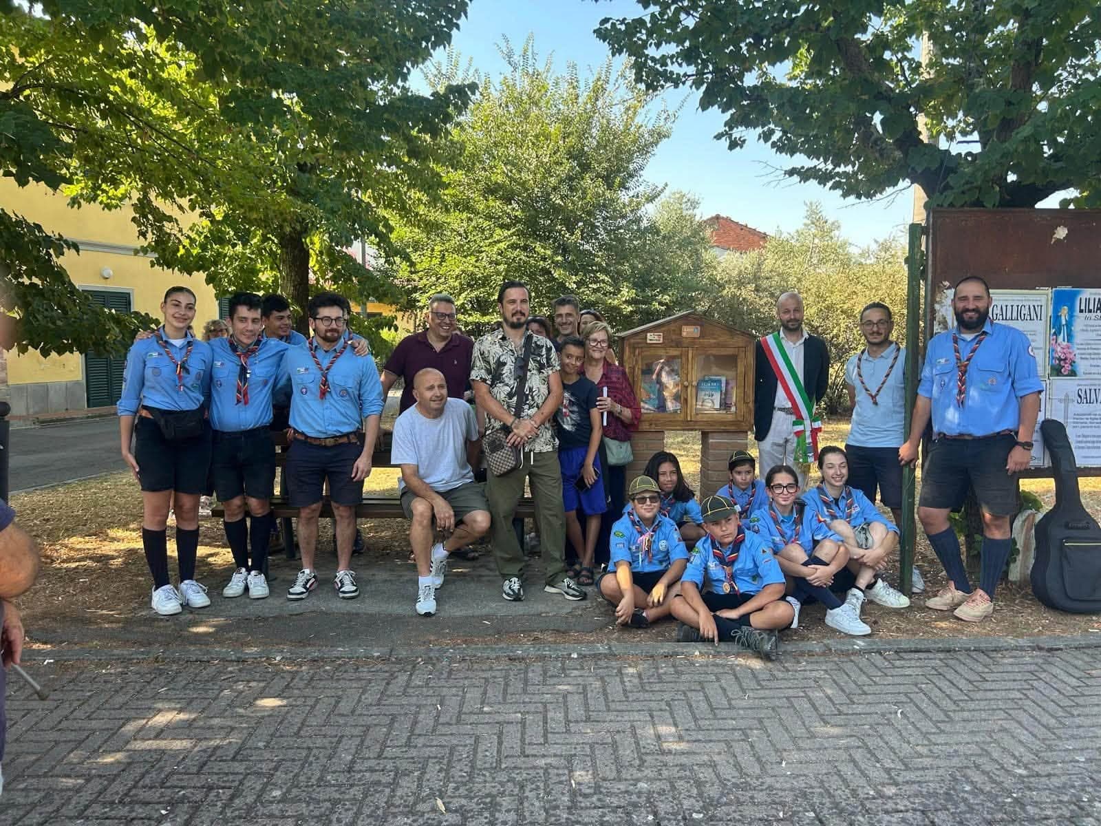 Inaugurata la casetta "Libri-Liberi" in ricordo di Marco Ficini
