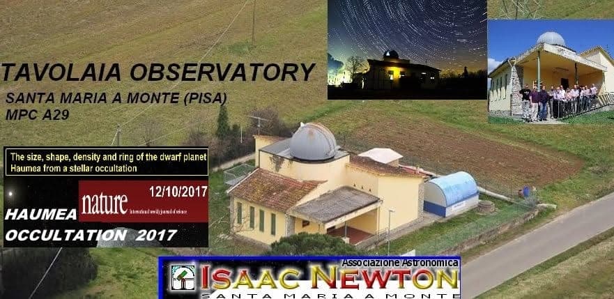 Apertura Osservatorio Tavolaia: miniconferenze e osservazione del cielo - 31 luglio 2026