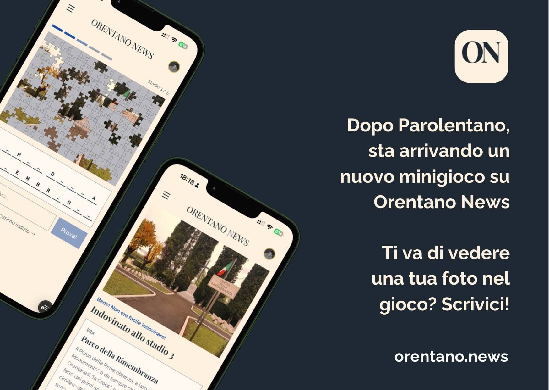 Proponi una foto per il nuovo minigioco di Orentano News
