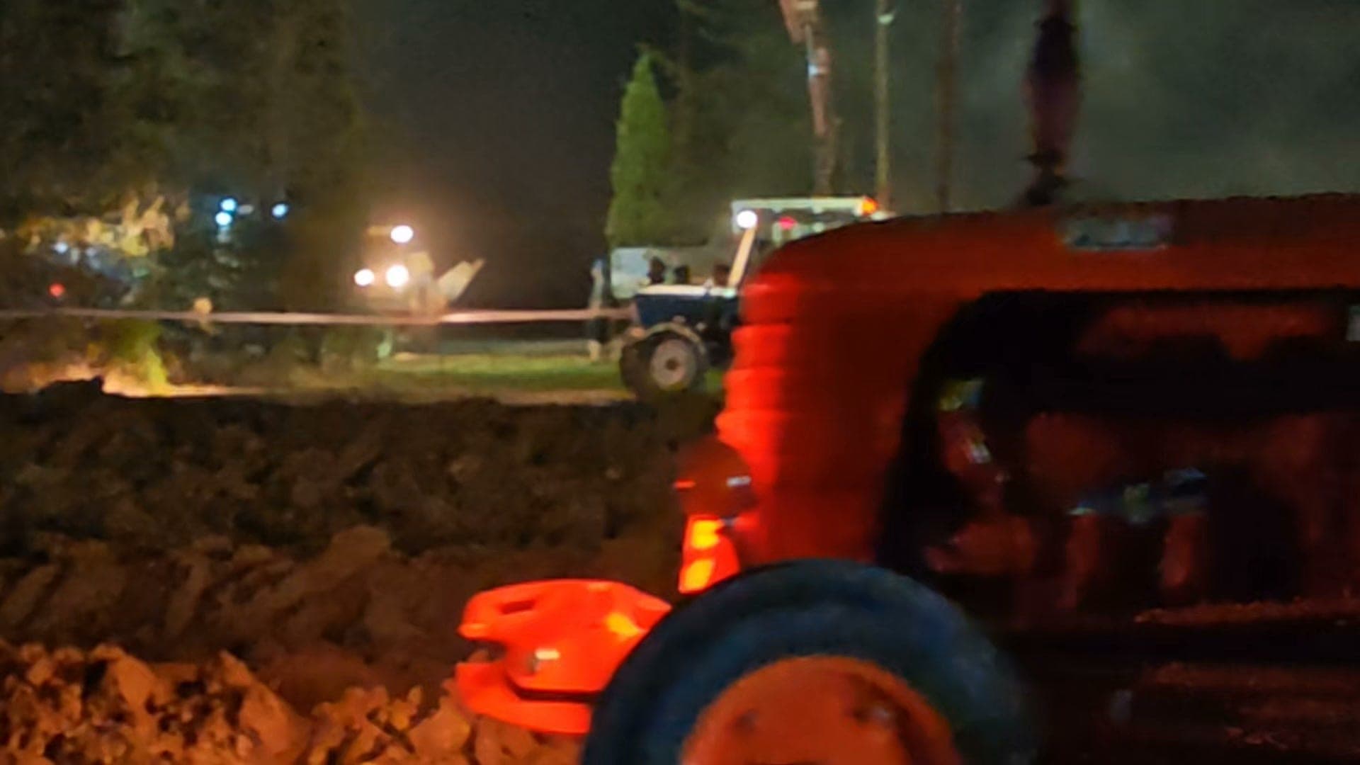 Festa del Contadino: Prove di aratura in notturna a Villa Campanile