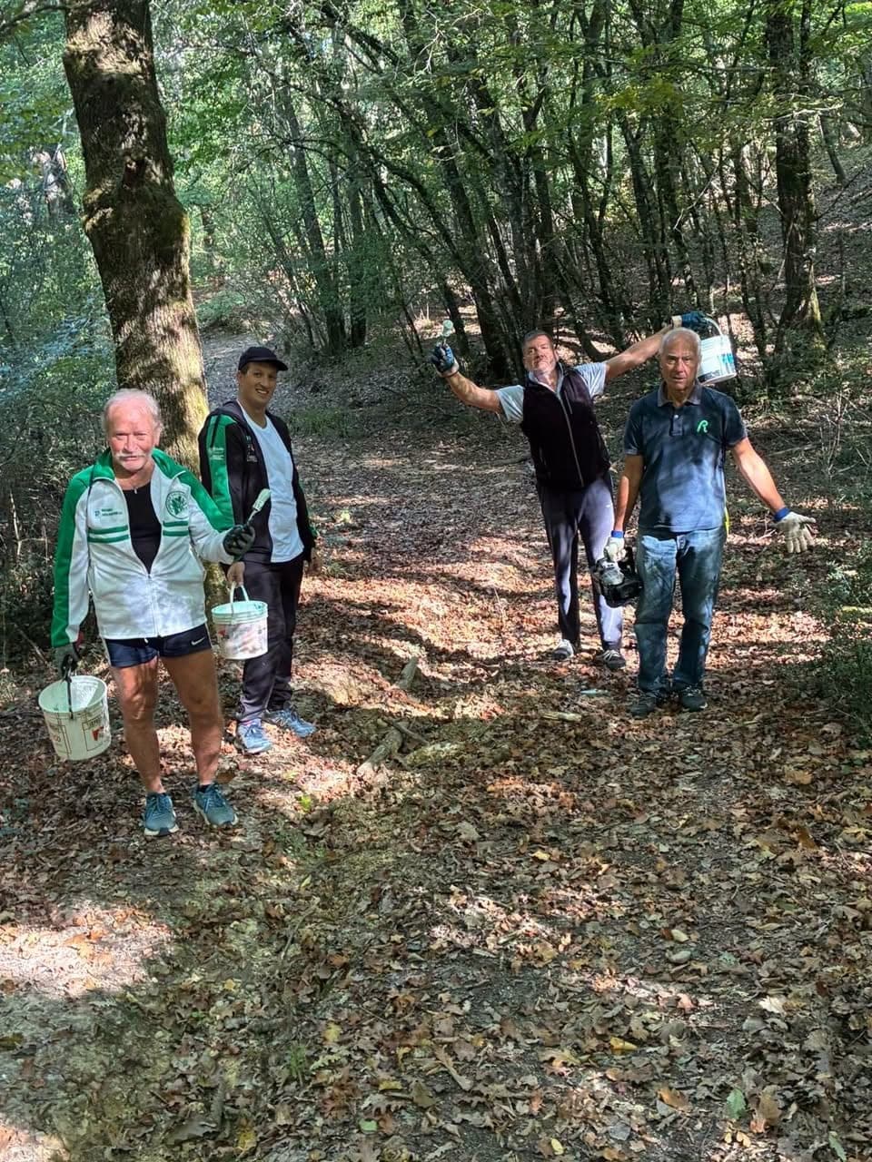 Bosco delle Cerbaie: volontari riqualificano i sentieri
