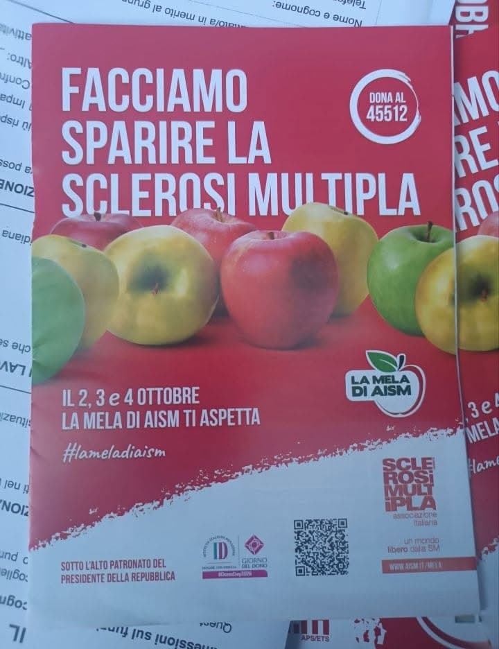 AISM a Orentano: Raccolta fondi per la ricerca sulla sclerosi multipla