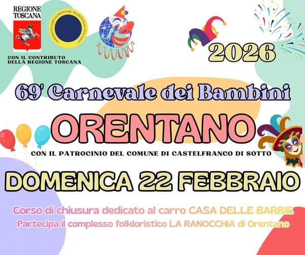 Chiusura 69° Carnevale dei Bambini con carro Barbie