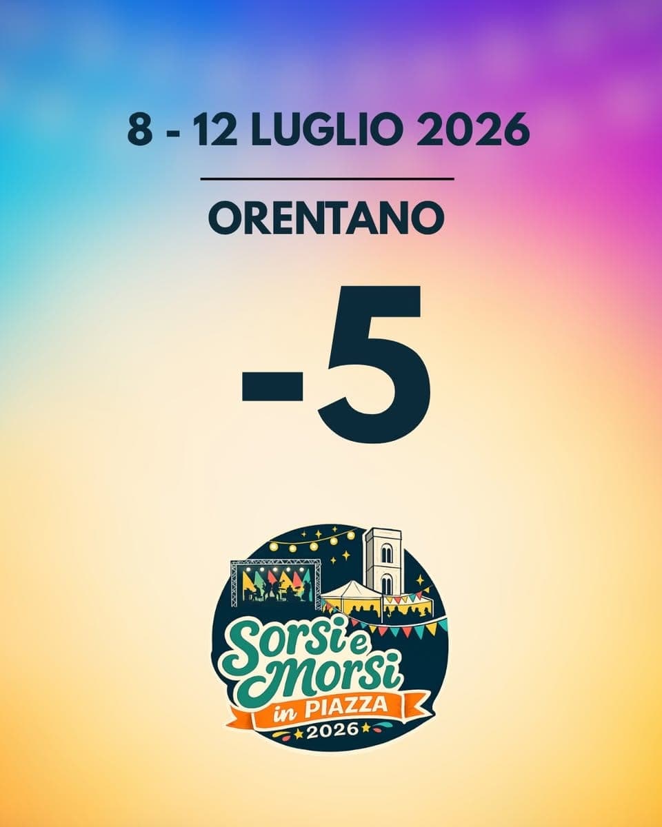 Sorsi e Morsi: cibo, musica e beneficenza a Piazza San Lorenzo (8-12 luglio)