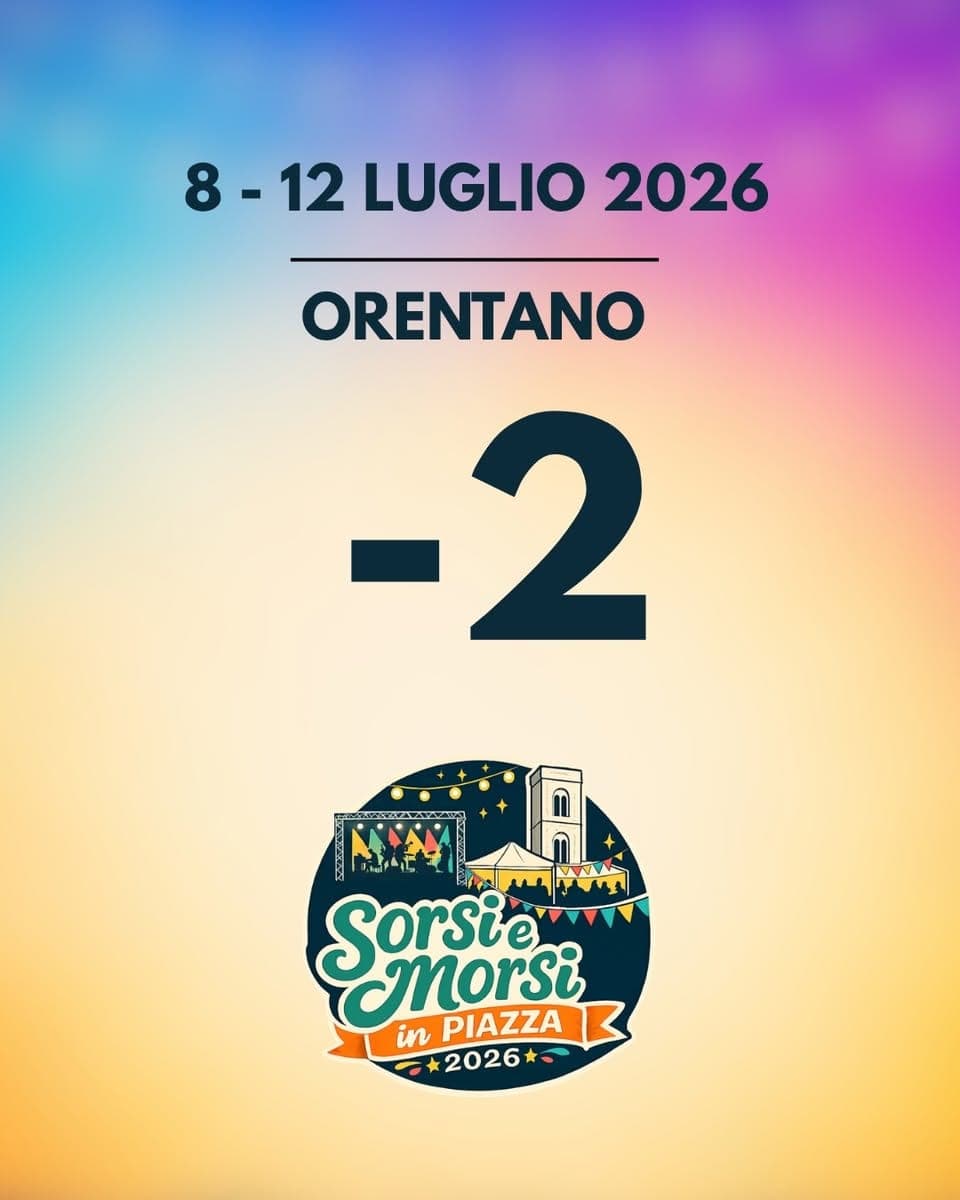 Sorsi e Morsi in Piazza dall'8 al 12 luglio