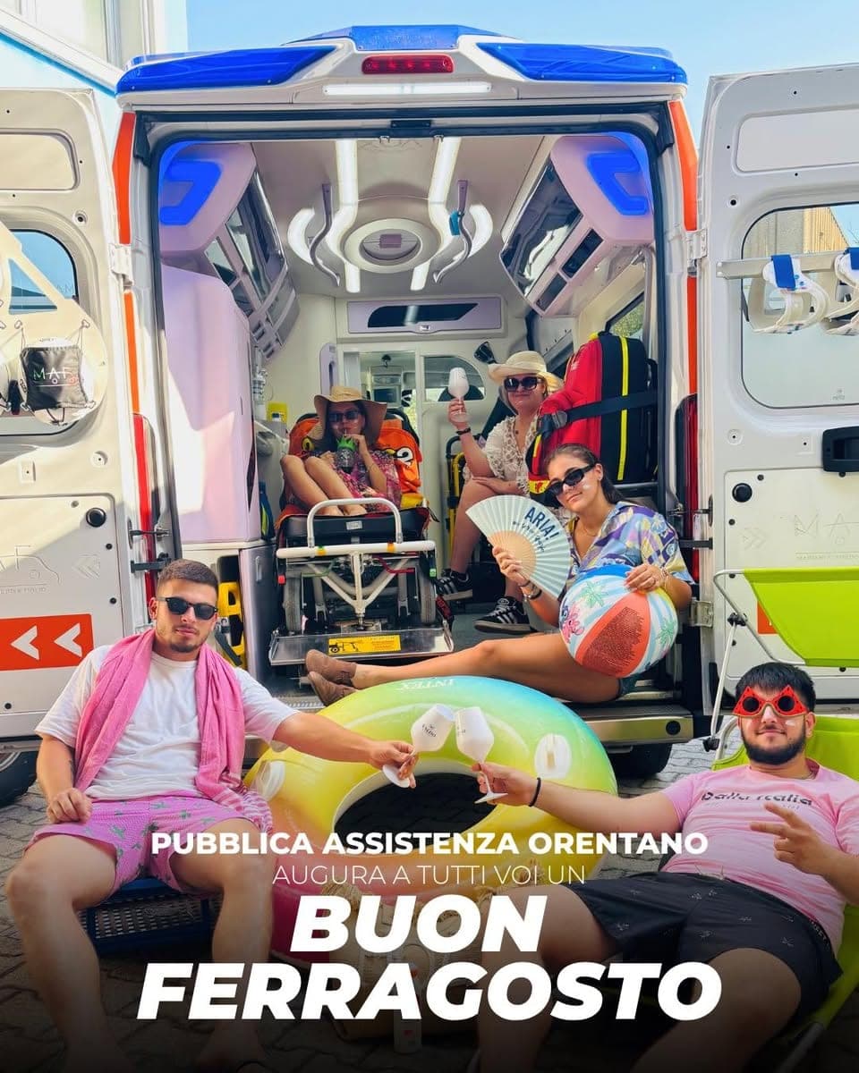 Volontari in azione a Ferragosto: l'impegno non va in vacanza