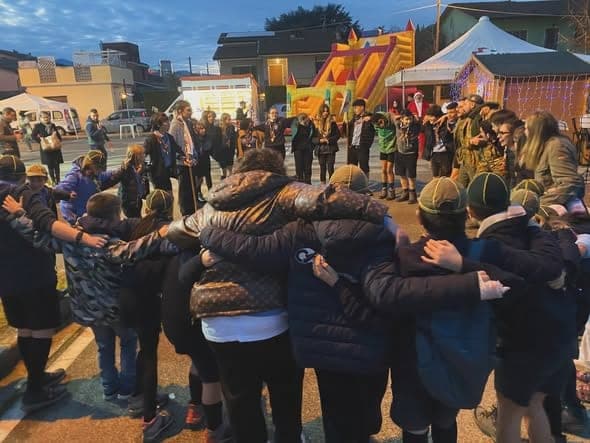 Riflessione degli scout su pace e fraternità