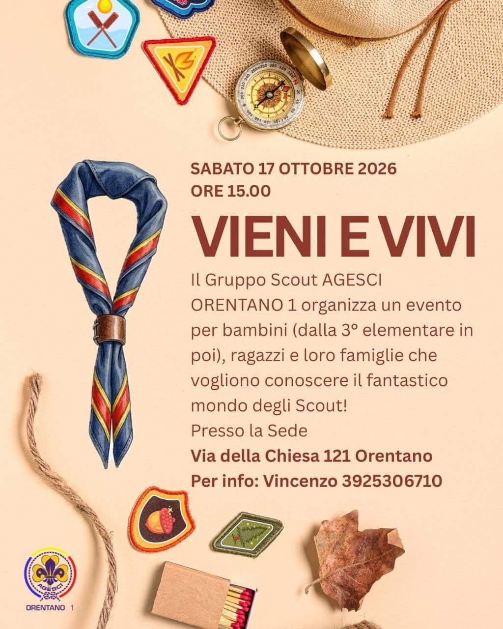 Gruppo Scout Orentano: Porte aperte in sede