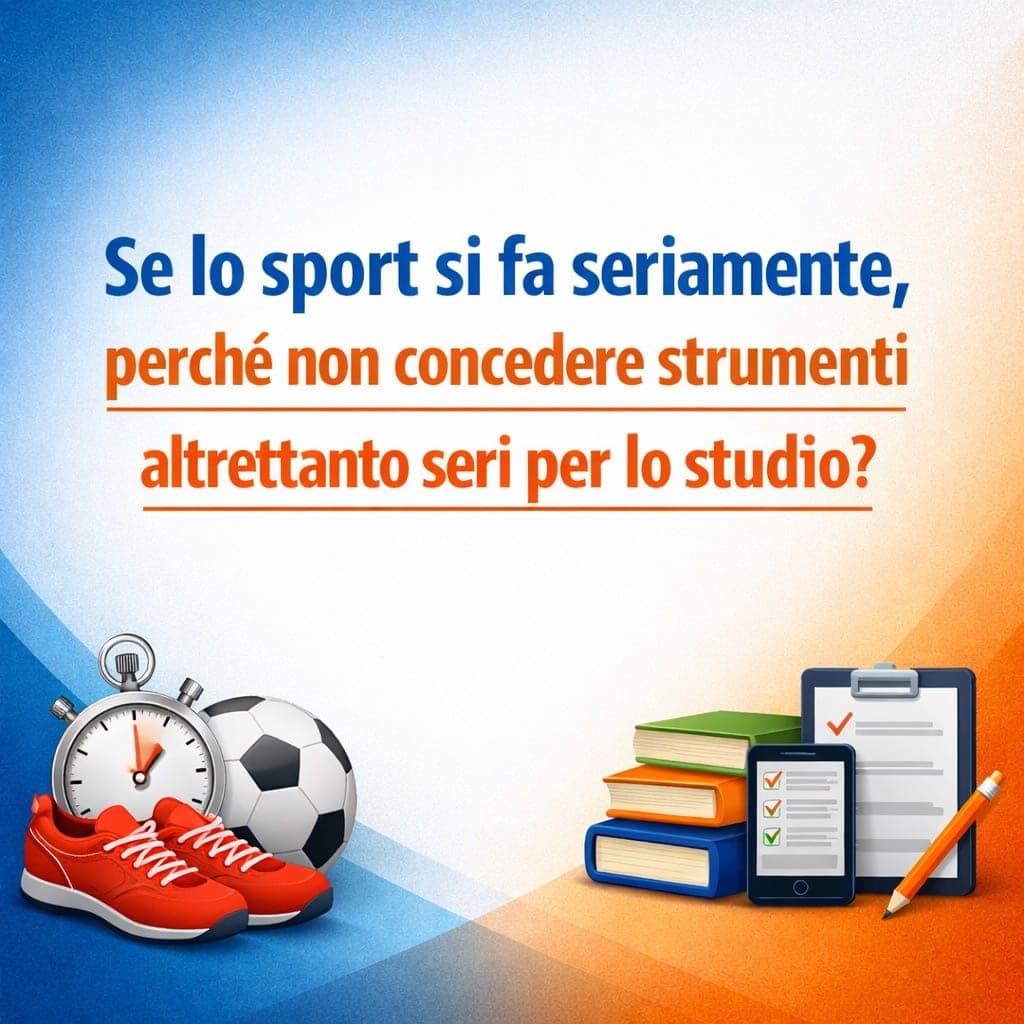Riflessione sul rapporto tra impegno sportivo e studio