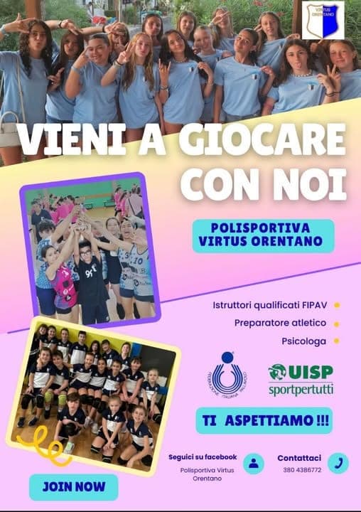 Pallavolo giovanile: aperte le iscrizioni e prove gratuite