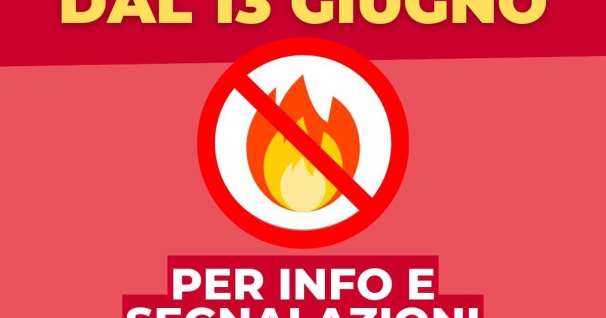 Toscana: dal 13 giugno in vigore le norme regionali anti-incendio