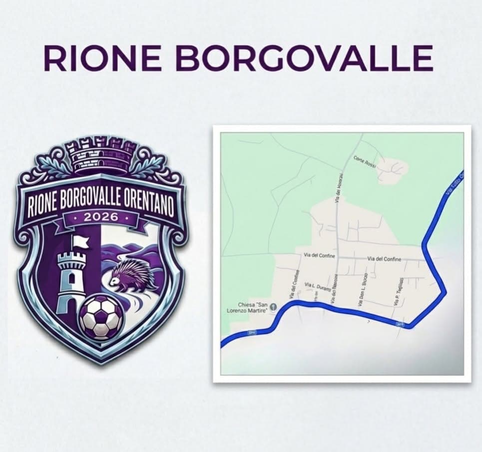 Torneo dei Rioni di Orentano: svelato il primo protagonista, Borgovalle