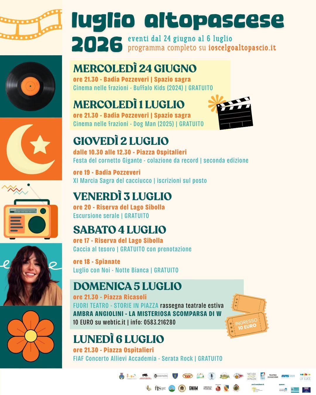 Programma Luglio Altopascese 2026