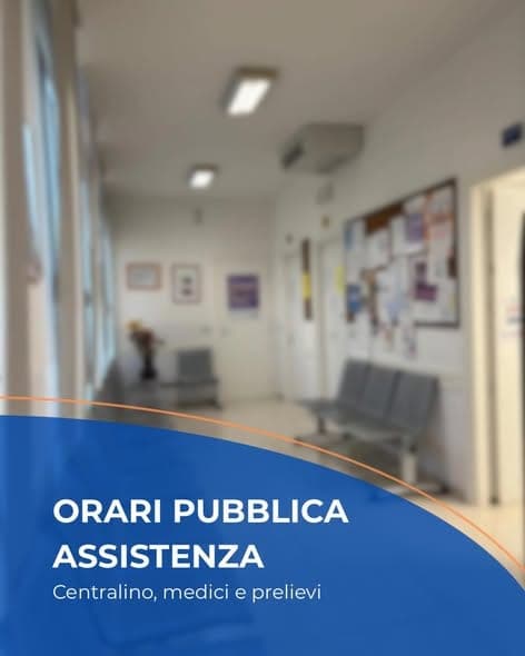 Orari aggiornati dei servizi della Pubblica Assistenza