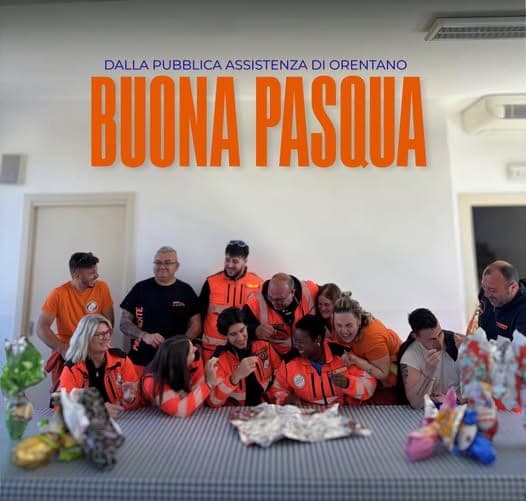 Auguri di Buona Pasqua dalla Pubblica Assistenza