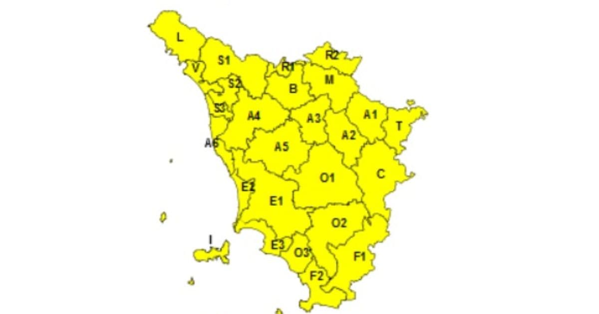 Allerta meteo per rischio vento