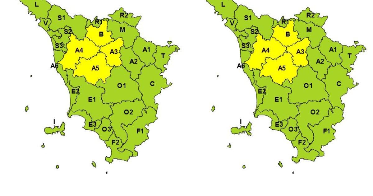 Allerta meteo gialla per vento