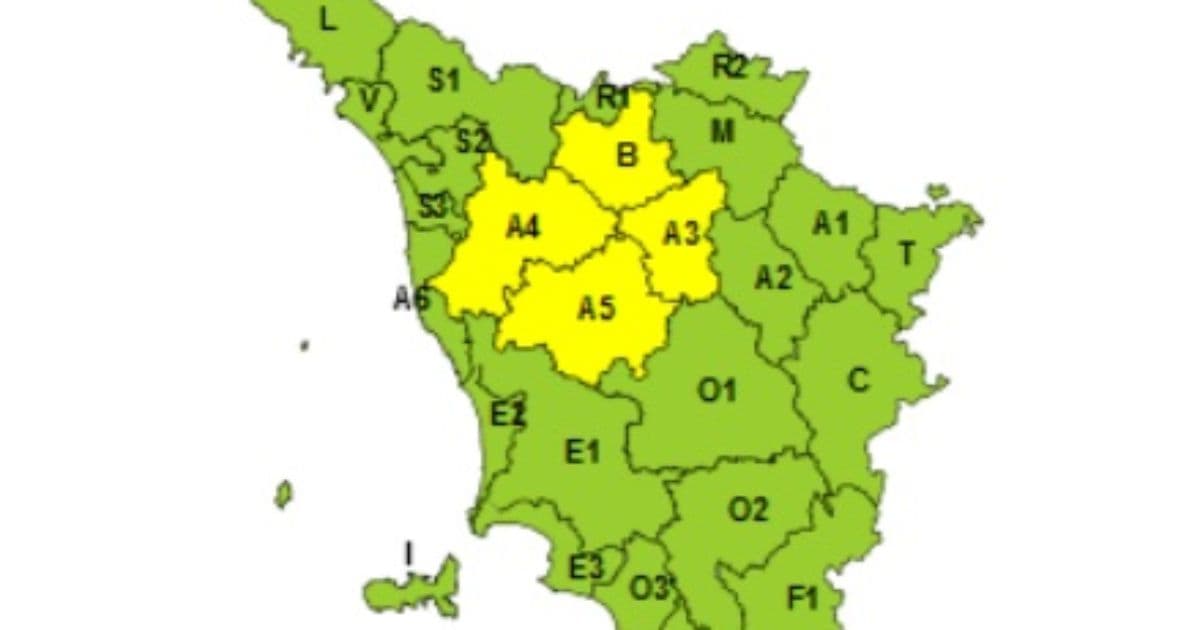 Vento, nuova allerta gialla per giovediì 19 marzo