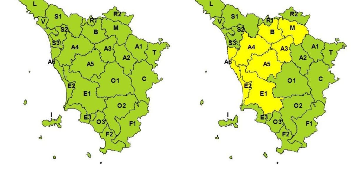 Allerta gialla per vento nella giornata di mercoledì 18 marzo