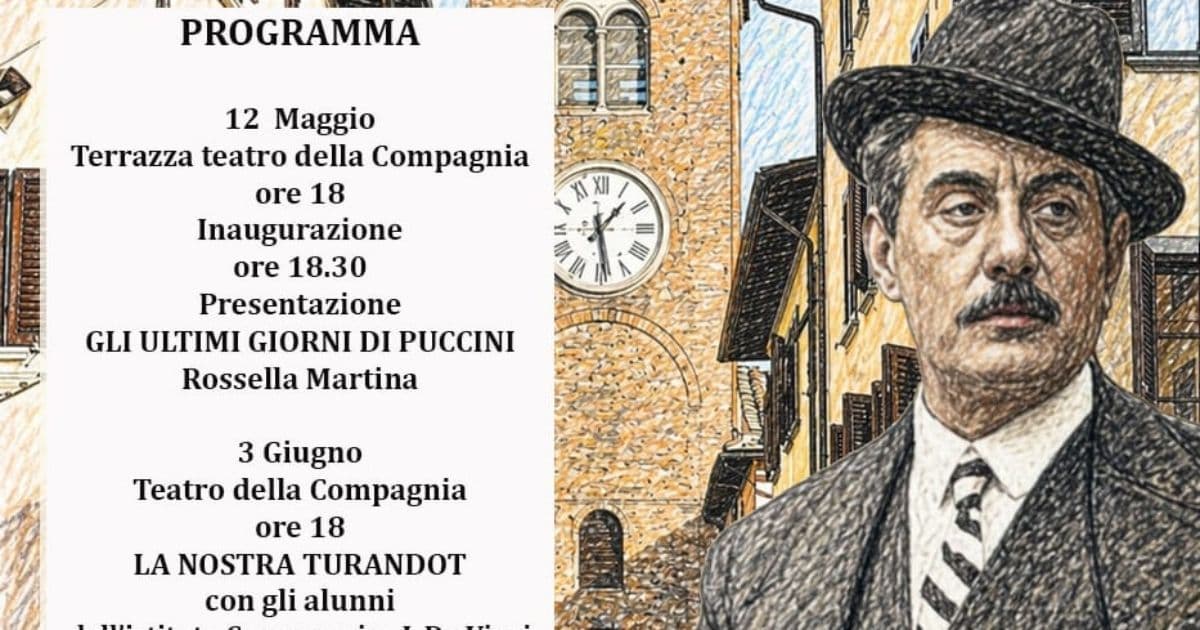 Castelfranco omaggia Puccini: primo appuntamento il 12 maggio al Teatro della Compagnia